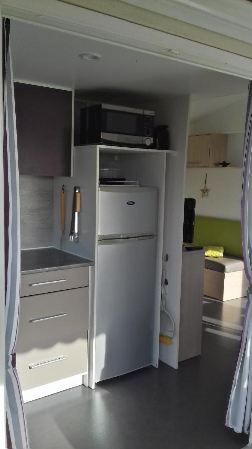 Mobile-Home 100M Plage Utah Mme Surget Sainte-Marie-du-Mont  Kültér fotó