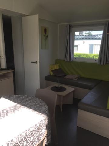 Mobile-Home 100M Plage Utah Mme Surget Sainte-Marie-du-Mont  Kültér fotó